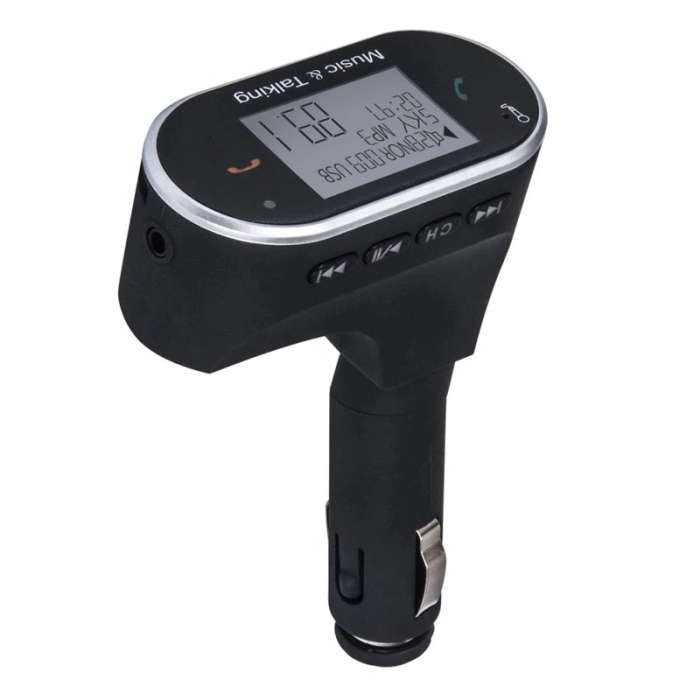 Car Bluetooth Car MP3 Stereo Radio MP3 Audio Player  Bluetooth Hands-free Car Kit FM Transmitter