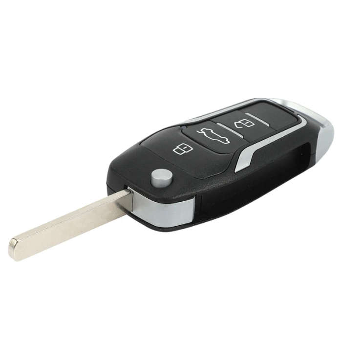 433MHz 4D62 Chip Flip Folding 3 Button Remote Key Fob Key for Subaru Forester 2008-2012