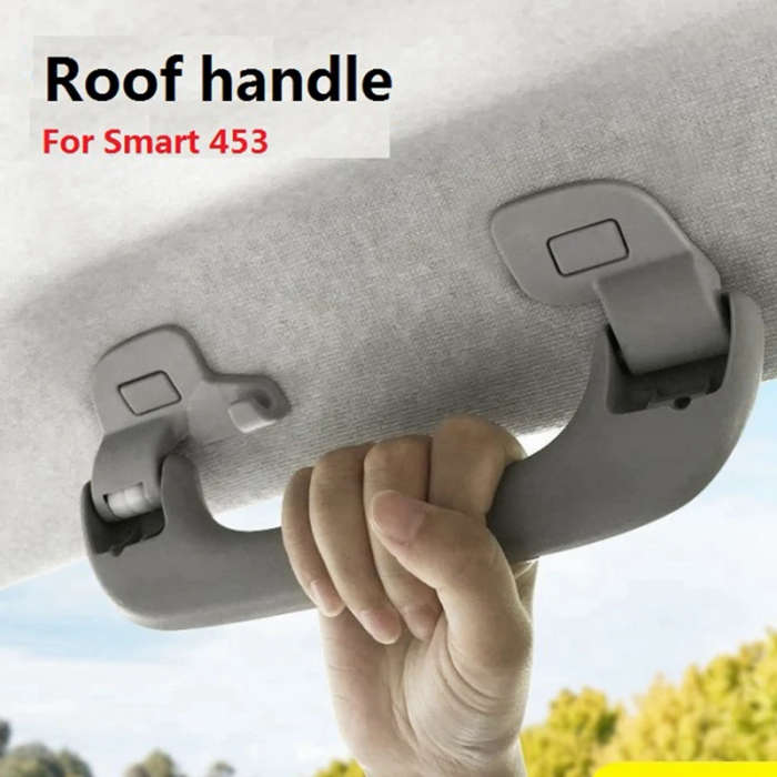 Car Roof Handle Main and Co-Pilot Side Armrest Handle for Benz Smart Fortwo 453 2015+