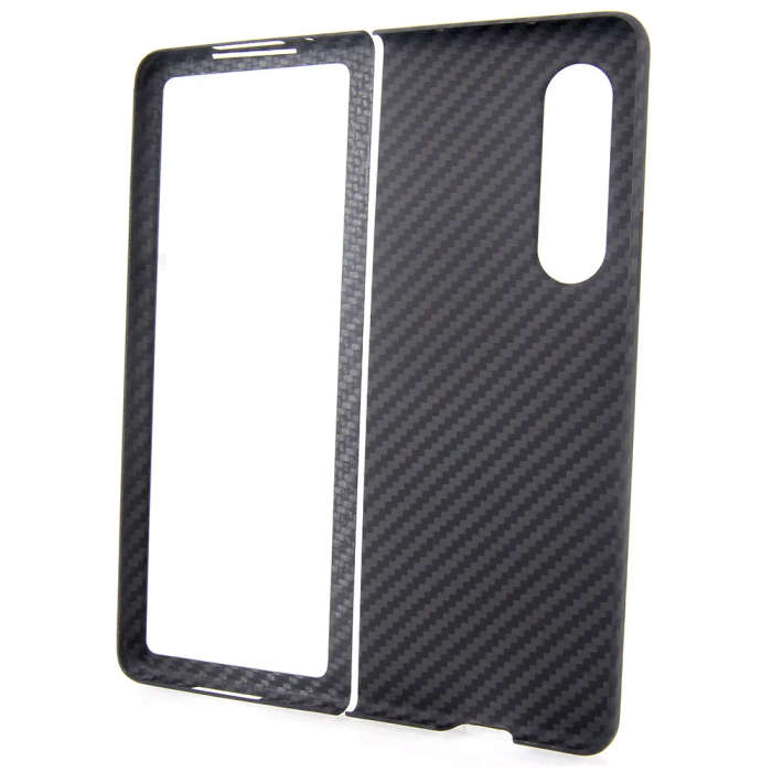 Luxury Pure Carbon Fiber Case for Samsung Galaxy Z Fold 3 Ultra-thin Aramid Fiber Fold 3 P