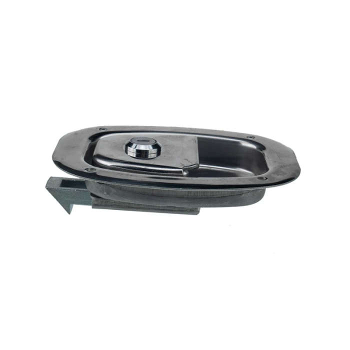 RV Oval Plane Baffle Door Lock Toolbox Lock M5 Screw Hole