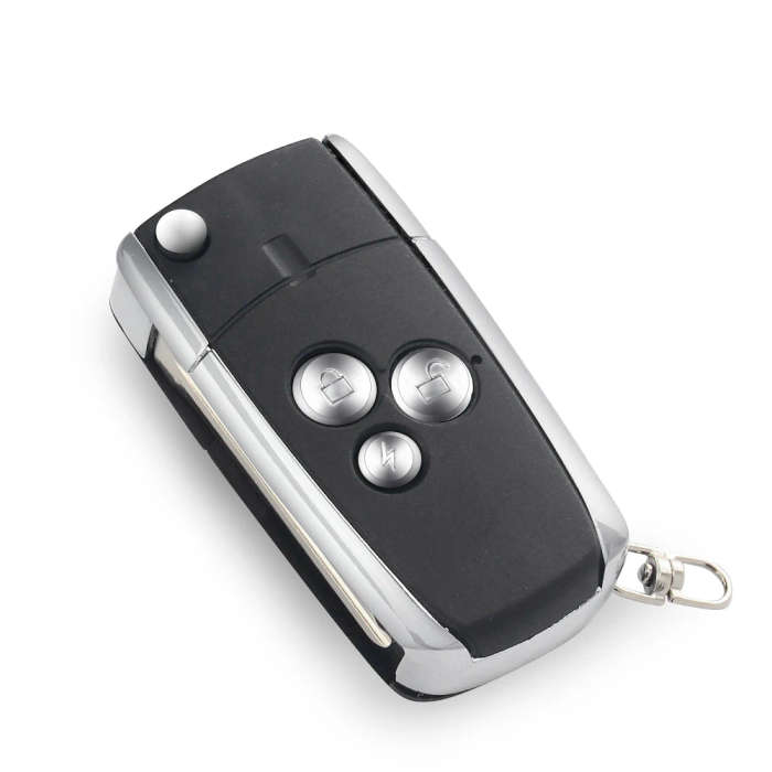 Modified 3 Buttons Fold Remote Key Shell Case Cover For Chevrolet lachetti