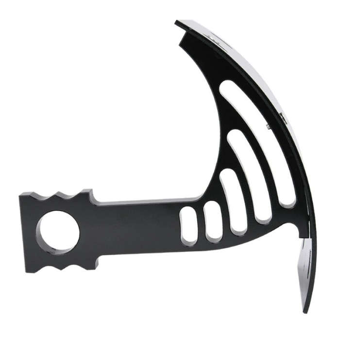 Motorcycle Curved License Plate Bracket for HONDA 2004-13 Side Mount License Plate Holder