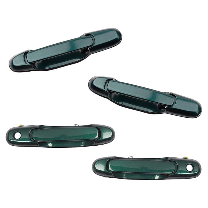 Front Rear Left Right Outside Exterior Door Handle Set of 4Pcs for 1998-2003 Toyota Sienna