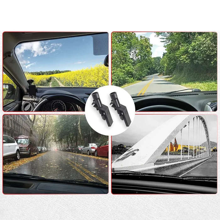 2PCS Front Windshield Washer Nozzles for 12-16 Honda CR-V/ 12-15 Honda Crosstour/11-13 Honda Accord