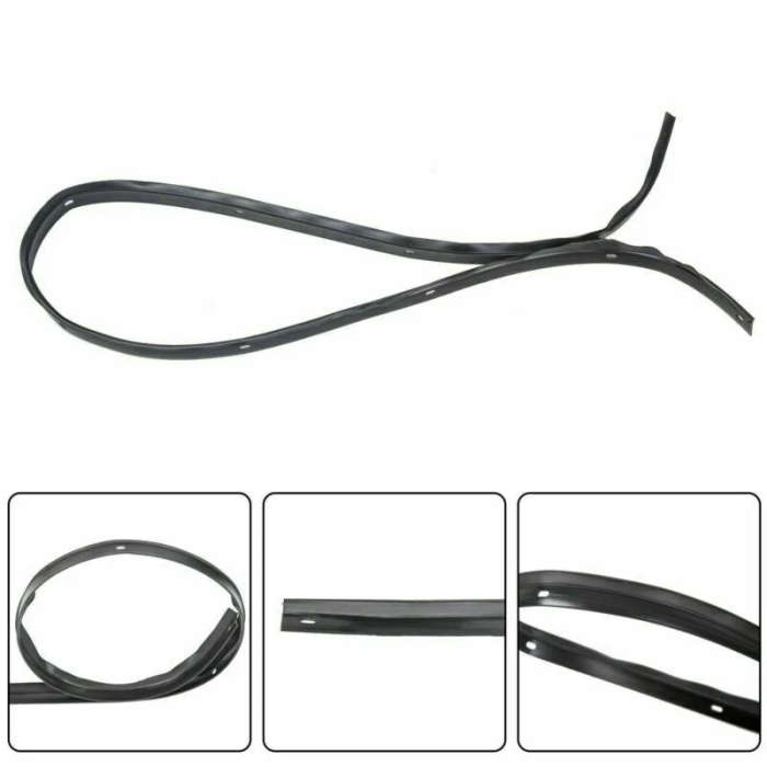 for 2008-2018 Dodge Challenger 68051392AA Front Hood Bumper Weatherstrip Seal and Rivets