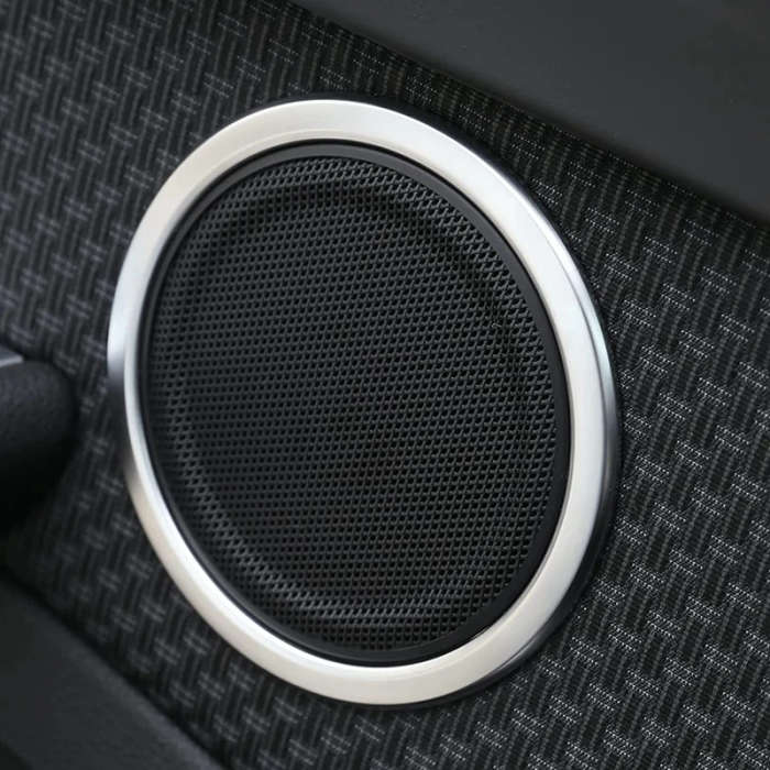 For Toyota GR Supra A90 2018-2021 Car Door Speaker Decorative Ring Cover Trim Frame Sticker