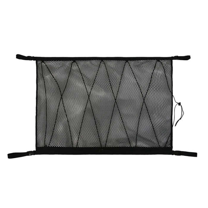 Car Ceiling Storage Net Pocket Roof Interior Cargo Net Bag Car Trunk Storage Pouch Sundries