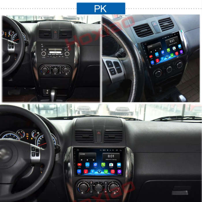 2Din Carplay Universal Auto Android Car Multimedia Player GPS Navigation BT DAB FM USB Wifi