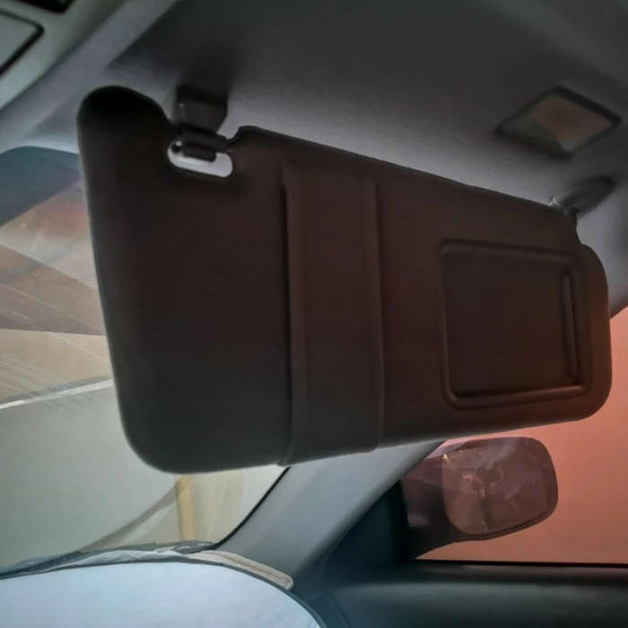 Gray Car Sun Visor Sunshade for Toyota Camry 2007-2011 Driver Passenger Side Right Left Organizer