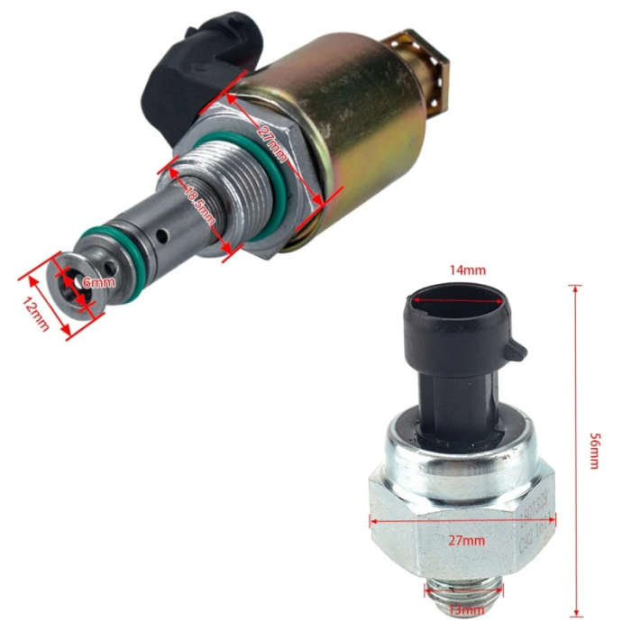 Car Fuel Pressure Sensor Set for Ford F4TZ-9F838-A, F6TZ-9F838-A, 1807329C92