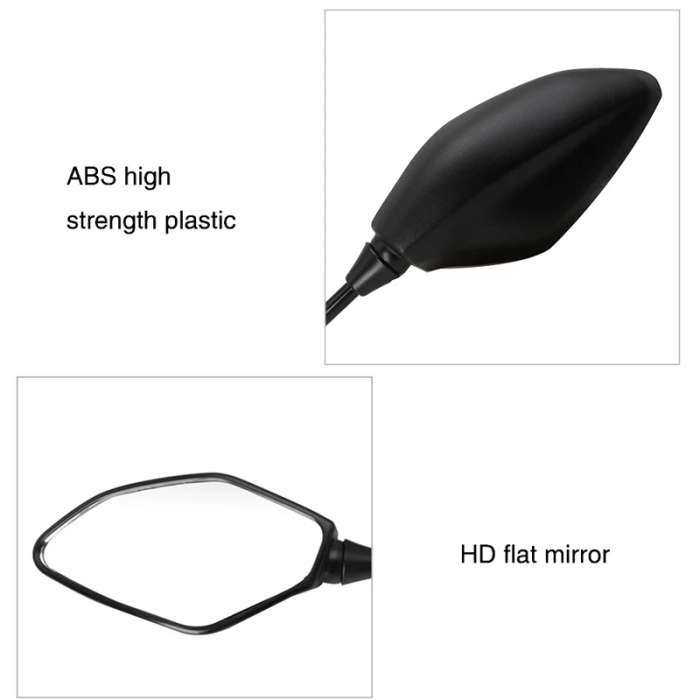 for YAMAHA MT-25 MT-03 MT-07 MT-09 FZ-07 FZ-09 FZ-10 Rearview Mirrors Motorcycle Side Mirror
