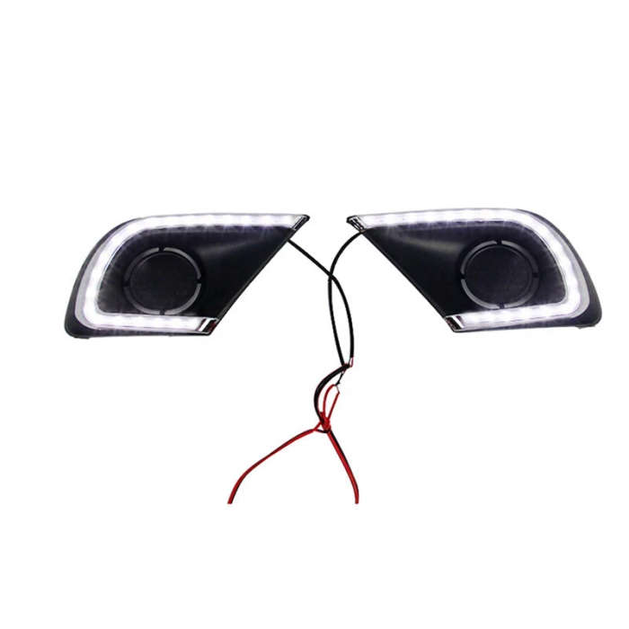 Front Daytime Running Light Fog Lamp Light for Toyota Innova 2012-2015 Accessories