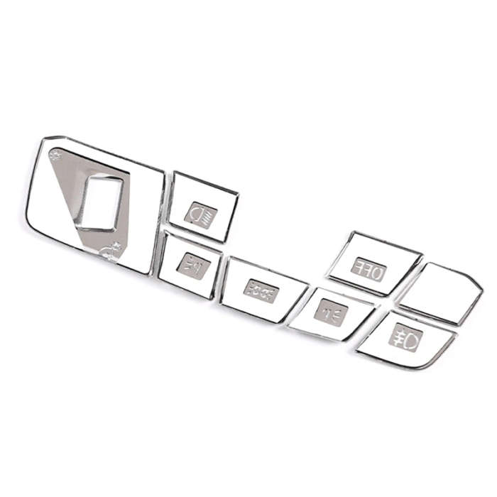 Aluminum Alloy Headlight Switch Button Sticker Decoration Cover Trim Patch for Toyota GR Supra A90