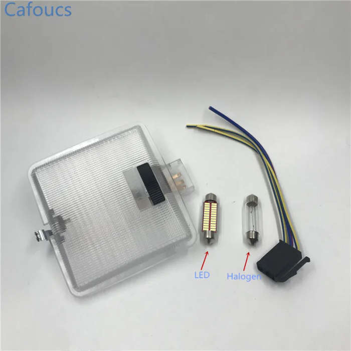 Car LED Dome Reading Light Lamp Interior roof Lights for VW GOLF JETTA MK2 A2 II Passat 32B T25
