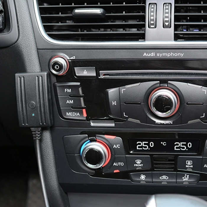 Car AUX Bluetooth Audio Cable + MIC for BMW E60 E63