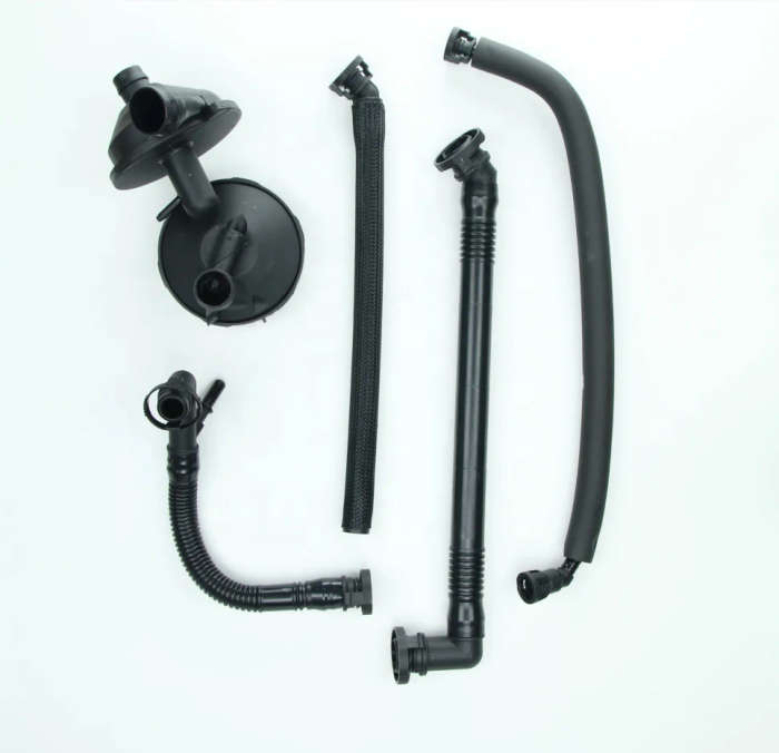 PCV Crankcase Vent Valve Breather Hose Kit for BMW E46 325i 330i 325Xi 330Xi