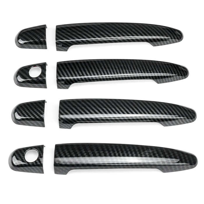 Carbon ABS 4 Door Handle Cover for Toyota Camry Corolla Highlander Yaris RAV4