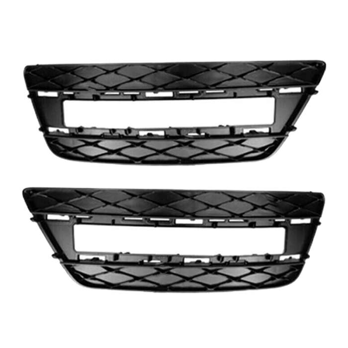 1 Pair Front Bumper Fog Light Grill Fit for Mercedes-Benz GL-Class GL350 1668843722 1668843822