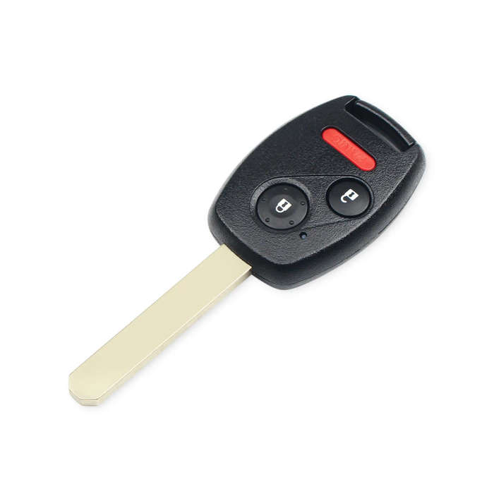 For Honda Pilot 2005-08 With ID46 Chip Remote Car Key Fob 433Mhz 3 2 +1 Buttons Uncut Blade