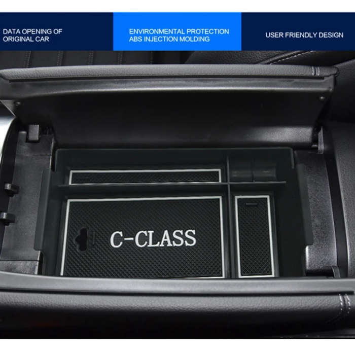 For Mercedes-Benz C-Class W206 C260 2022 Console Central Armrest Storage Box