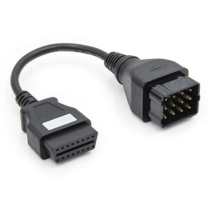 OBD2 Cable for Renault 12Pin Adapter Diagnostic Extension OBD Cable 16 Pin Cable