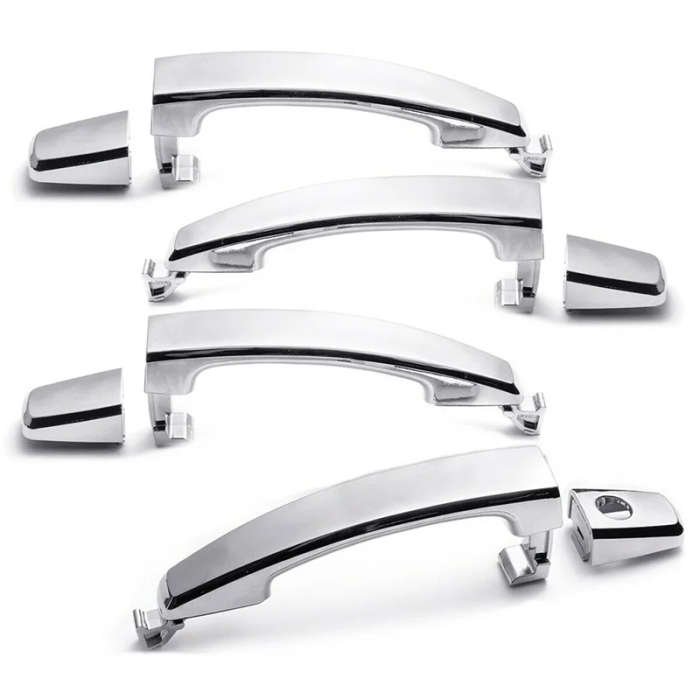 Manual Transmission Speed Sensor 96190708 5S7656 with 4Pcs Chrome ABS Door Outer Handle Covers