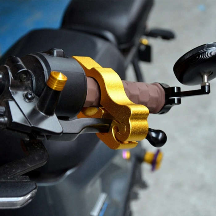 Motorcycle Handle Grip Safety Locks Brake Clutch Levers Locks for Kawasaki Honda Yamaha Suzuki