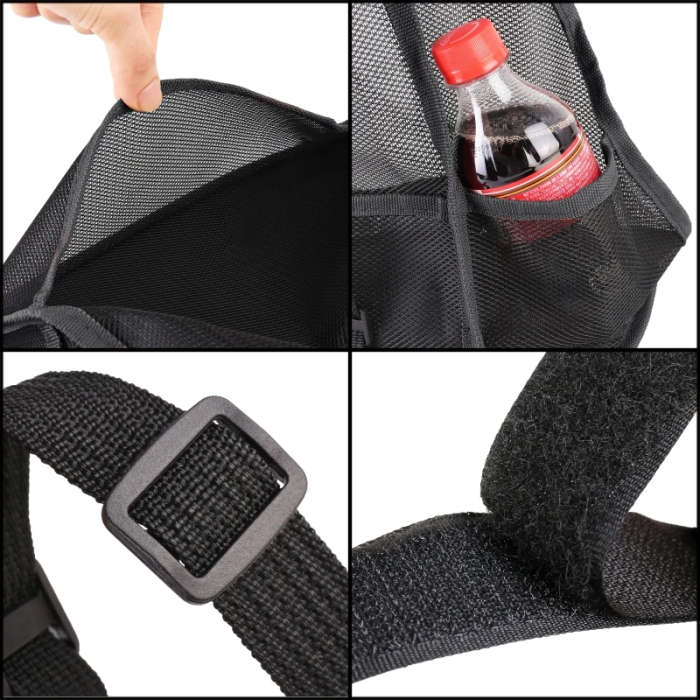 Universal Car Hanging Storage Bag 3 Pockets Sundries Auto Interior Stowing Tidying