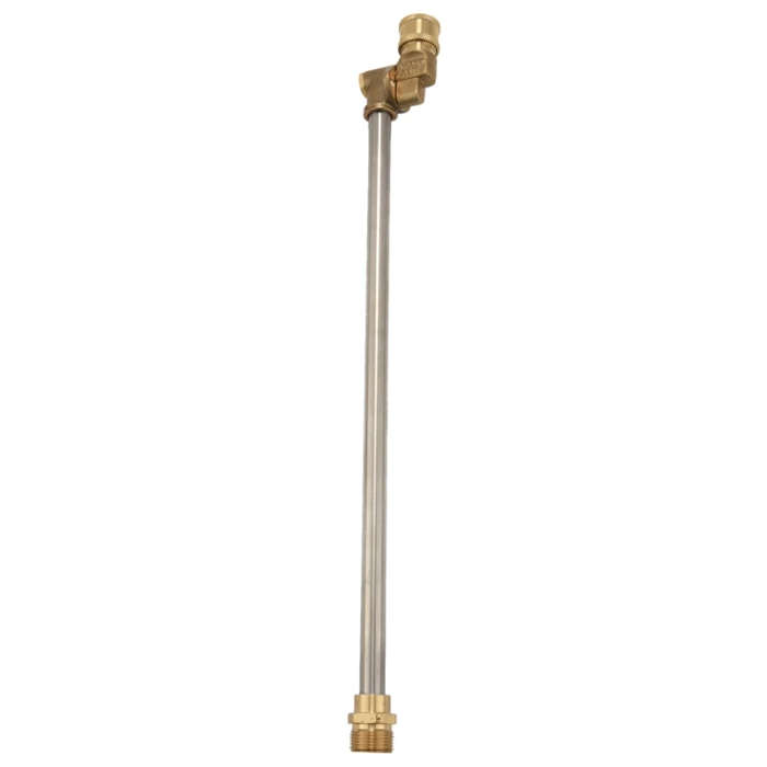 Pressure Washer Wand With Adjustable Angle Nozzle, 16 Inch Stainless Steel Spray Lance 180 Degree