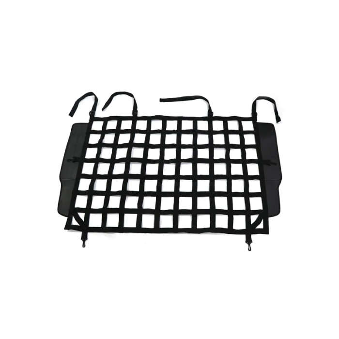 Car Cartaoo Vehicle Pet Barrier Rear Seat Isolation Mesh Cargo Net for Jeep Wrangler JK JL