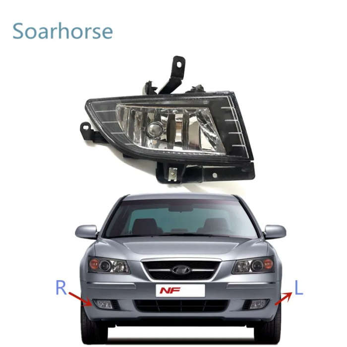 For Hyundai Sonata NF 2005 2006 2007 2008 Front Bumper Fog Light Driving Fog Lamp Assembly