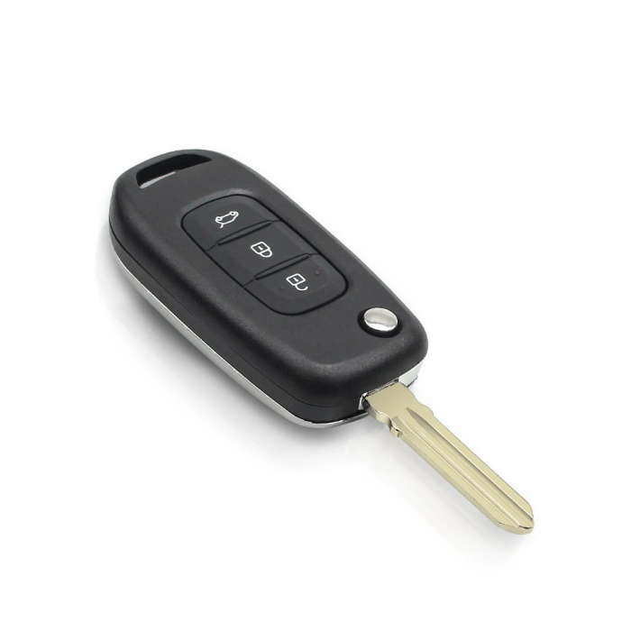 For Renault Dacia Logan 2 Logan II Kadjar Koleos 2017-20 3 Buttons Remote Car Key Fob Case Cover