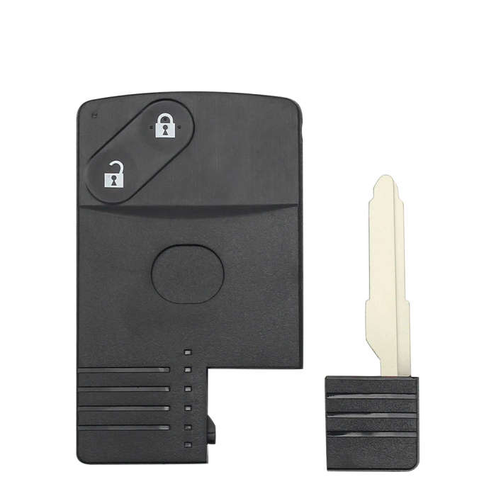 2/2+1/3/3+1/4 Buttons Smart Card Remote Key Shell Fob For Mazda 5 6 CX-7 CX-9 RX8 Miata 2004-09