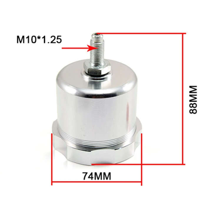 Car Racing Drift Modified Aluminum Alloy CNC Competitive Hydraulic Handbrake Oil Tank Pot XH-BK017