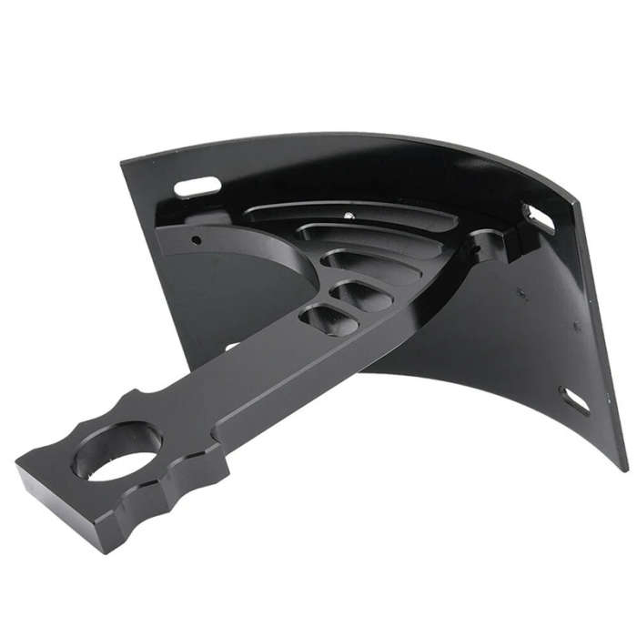 Motorcycle Curved License Plate Bracket for HONDA 2004-13 Side Mount License Plate Holder