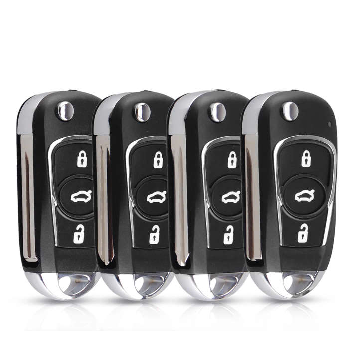Flip Folding Remote Auto Car Key Shell Blanks For Kia Rio 3 Picanto Ceed Cerato Sportage K2 K3 K5