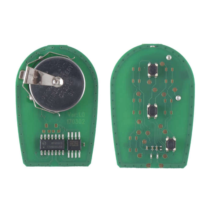 Complete 3 Buttons Remote Car Key Fob For Toyota Tacoma HIGHLANDER SEQUOIA Sienna Tundra