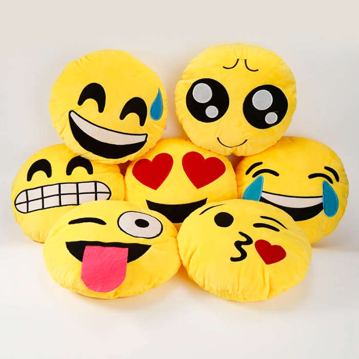 Emoji Pillow QQ Smiley Emotion Cushion For Sofa Car Seat Home Decorative  Cushions Stuffed Plush Toy - TakoFashion - Women's Clothing & Fashion  online shop