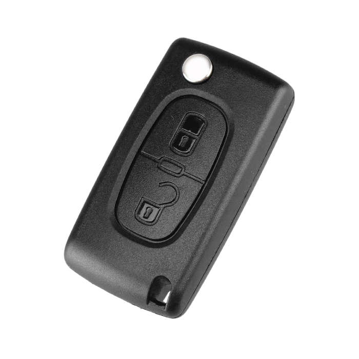 Remote Key Flip Folding Car Key For Peugeot 307 207 107 308 3008 407 407 607 Citroen C2 C3 C4