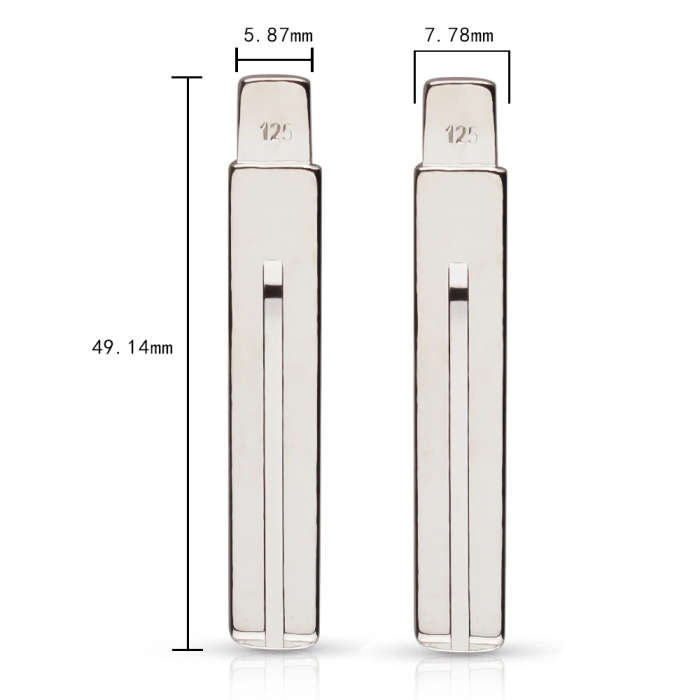 NO. 125 Key Blade For New C30 Flip Key Blade Original Car Blank Key Blade 125#