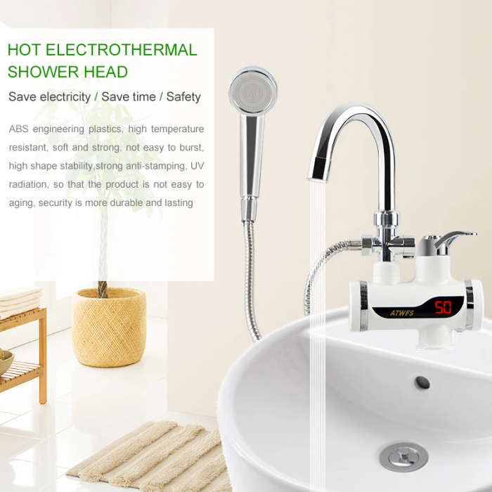 Instant Electric Heating Water Faucet & Shower