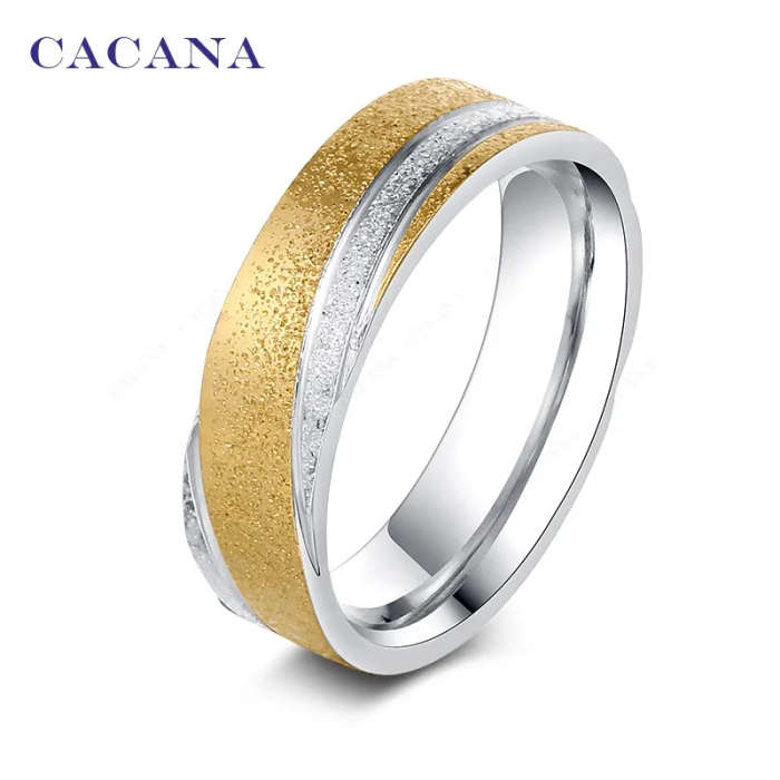 GENUINE Stainless Steel Ring Shining Sand Size 9 - DO NOT FADE