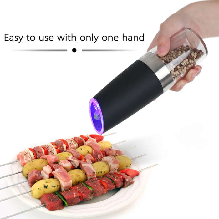 Gravity Electric Salt And Pepper Mill