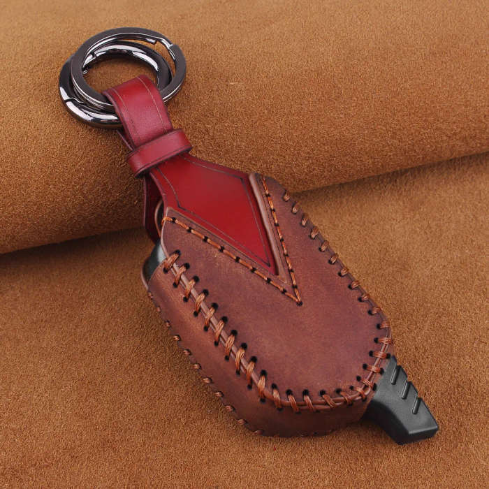 Key Case For Starline B9/B6/A91/A61 LCD Two Way Car Remote 2 Way LCD Alarm System Leather Case