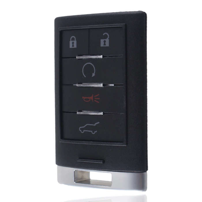 For Cadillac SRX 2010-14 keyless Entry Car Key NBG009768T 5 Buttons Remote Car Key 315MHZ