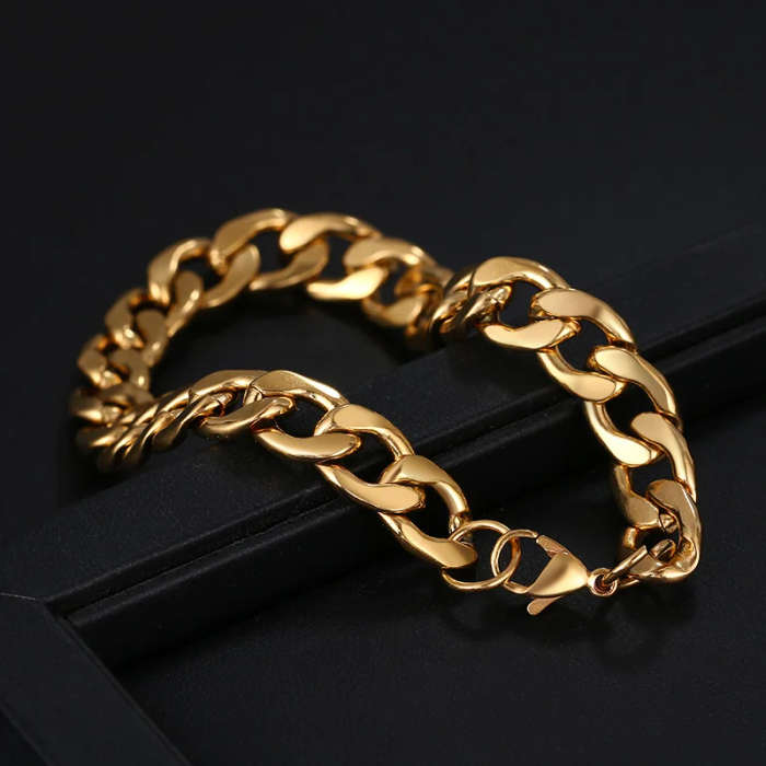 Genuine 316L Stainless Steel Chain Bracelets