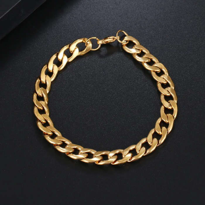 Genuine 316L Stainless Steel Chain Bracelets