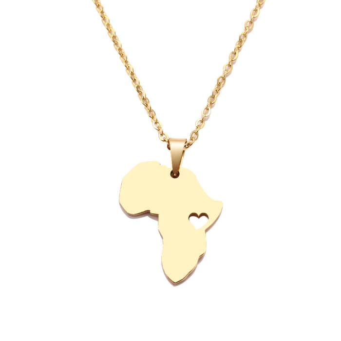 Retail Price R 899 / Genuine Stainless Steel Necklace For Women Gold Color