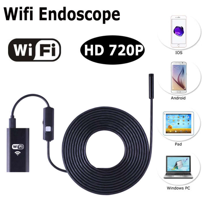 10M WIFI ENDOSCOPE HD720P